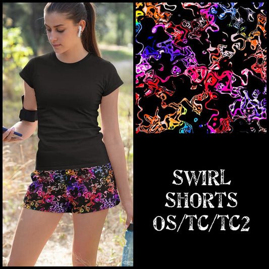 Swirls - Jogger Shorts