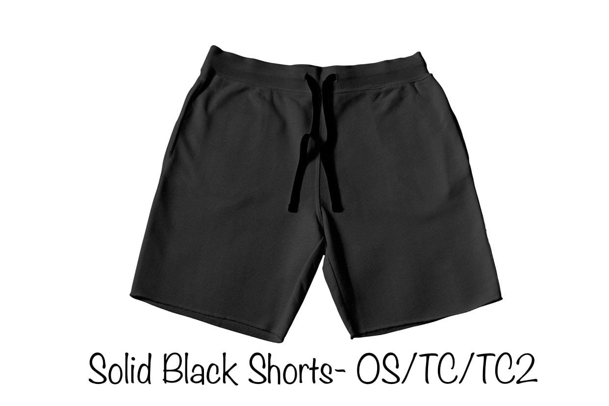 Jogger shorts-Black