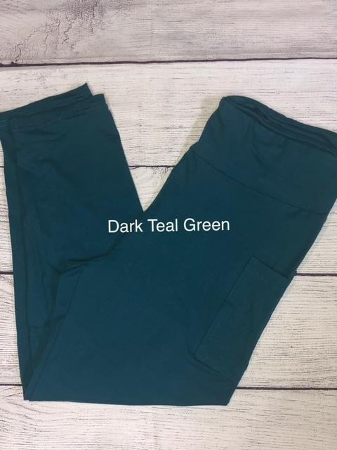 Biker Shorts - Dark Teal Green